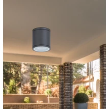 R.8150 Akron kült fali kerek GU10 35WszürkeIP54