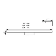 Kanlux Asten IP44 8W NW  26680