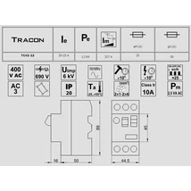 Motorvédö kapcsoló     TGV2-22