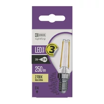 LED E14 2W WW Z74235 EMOS