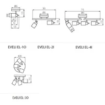 Kanlux Eveli EL-2I lámpa   29101