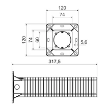 Kopos kiemelö doboz    KEZ 300 KB