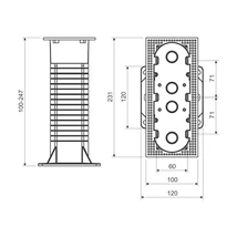 Kopos kiemelö doboz      KEZ 3