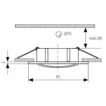 Kanlux CTX-DT10-W 12V     2550