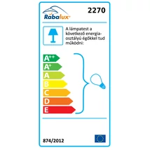 R.2270 Joel 3ágú csillár E27 3x60W, bronz