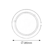 R.5101 Ufo menny.D29 E27 60W fehér opál