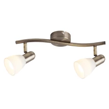 R.6307 Soma 2-es szpot E14 2x40W bronz opál