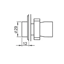 ELMARK nyomóg.EL2-BA31 zöld 401031