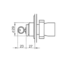 ELMARK kapcs.kulcsos EL2-BG21