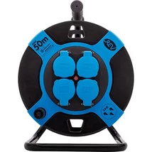 GAO Kábeldob ÜRES műanyag, max 50m kábel 4 dugalj 0010110812