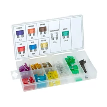 MNC Biztosíték készlet + kiszedő, tárolódobozban 97 db 3-30A 05715