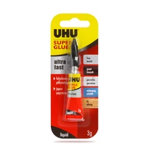 UHU Super Glue pillanatragasztó 3 g liquid U36700