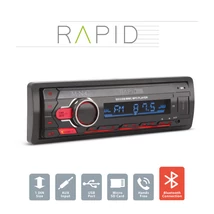 MNC Fejegység "Rapid" 1 DIN 4x50 W BT MP3 AUX SD USB 39750