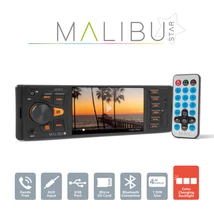 MNC Multimédiás fejegység "Malibu Star" 1 DIN 4x50 W BT MP3 AUX SD USB 39751