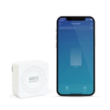 Delight Smart-Kinetic kapcsoló vezérlőegység 100-240 V AC, max 15A Amazon Alexa, Google Home 55357B
