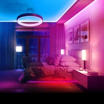 RGB LED szalag szett 5m 220-240V 5050 SMD 30 LED/m 7,2W/m 55862