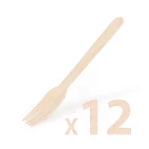 Fa evőeszköz készlet villa 12 db 57326A