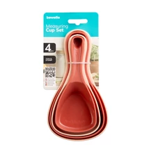 Bewello Mérőkanál szett műanyag 17x9,3x6 cm 4 db/csomag 57549P