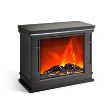 Kandalló LED-es lánghatással elemes 25x12x20 cm BW2012