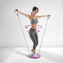 Bewello Twister fitnesz korong gumi kötéllel 29 cm BW4005