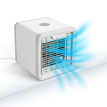 Mini léghűtő ventilátor 5V USB LED hangulatvilágítással DA00914