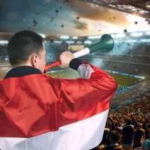  Szurkolói duda 53,5x12 cm PR050