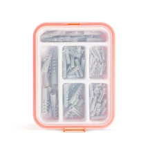 Handy műanyag tipli készlet - 4-10 méret - 100db/csomag 04286