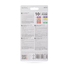 MNC Biztosíték készlet+fázisceruza + teszter késes 10 db 6 - 24V, 3 - 30A  05713