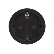 Gumi lengő dugalj csatlakozó aljzat fekete 250V 16A 05939