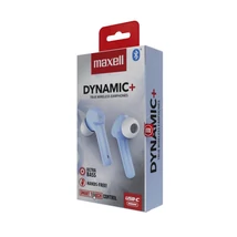Maxell BT Dynamic+TWS fülhallgató kék Ultra bass hangzás 52043BL