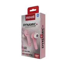 Maxell BT Dynamic+TWS fülhallgató rózsaszín Ultra bass hangzás 52043PK