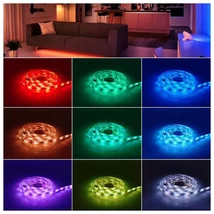 RGB LED szalag szett 5m 60 LED/m 5050 RGB IP65 DA00270