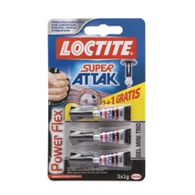 Loctine Super Bond Gel  pillanatragasztó mini trio 3 db / bliszter H1880803