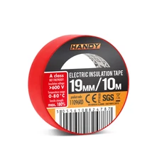 Handy Szigetelőszalag 19mm 10m piros 11096RD