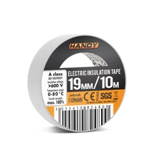 Handy Szigetelőszalag 19mm 10m  fehér 11096WH