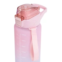 Sport kulacs 1L opálos rózsaszín-kék színátmenetes 57219A