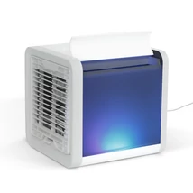 Mini léghűtő ventilátor 5V USB LED hangulatvilágítással DA00914