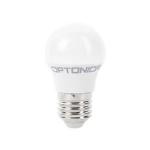 Optonica LED izzó kisgömb E27 8W 710lm 6000K hideg fehér G45 1336