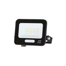 Optonica LED reflektor 20W 1800lm 6000K fekete IP65 15819