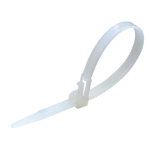 Tracon nyitható kábelkötegelő, gyorskötöző fehér 200x7,6 mm 180-NY
