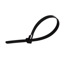 Tracon nyitható kábelkötegelő, gyorskötöző fekete 350x8 mm 351-NY