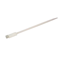 Tracon jelzőcímkés kábelkötegelő, gyorskötöző fehér 190x3,6 190J