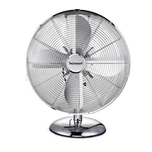 Techwood TVI-335 fém asztali ventilátor, 30 cm-es lapátátmérő, 45 W, 3 sebesség, oszcillálás, hálózati tápellátás TVI-335