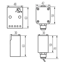 Kanlux Alkonykapcsoló KANLUX AZ-10A 22371