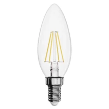 Emos filament LED izzó gyertya E14 3,4W 470lm 4000K természetes fehér ZF3221