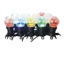 EMOS LED fényfüzér 10x party égő 5m kültéri és beltéri többszínű DCPM01
