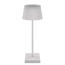 Emos Katie LED asztali lámpa fehér újratölthető 4W 250lm CCT IP44 Z7630W