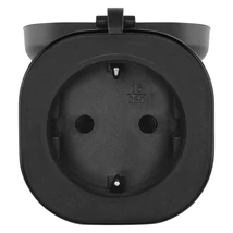 Emos GoSmart okos WIFI dugalj csatlakozóaljzat csapófedéllel fekete IP44 IP-3006S P5532