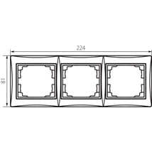 Kanlux DOMO 3as keret 24764