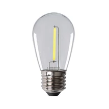 Kanlux LED ST45 E27 izzó filament 0,9W 75lm zöld ST45 zöld színű fényforrás 26048